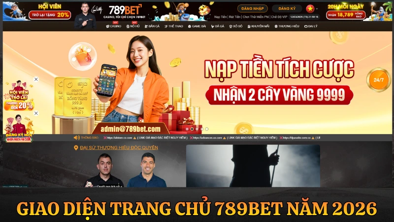 Giao diện nền tảng cá cược 789BET trang chủ chính thức 2026 Giao diện nền tảng cá cược 789BET trang chủ chính thức 2026